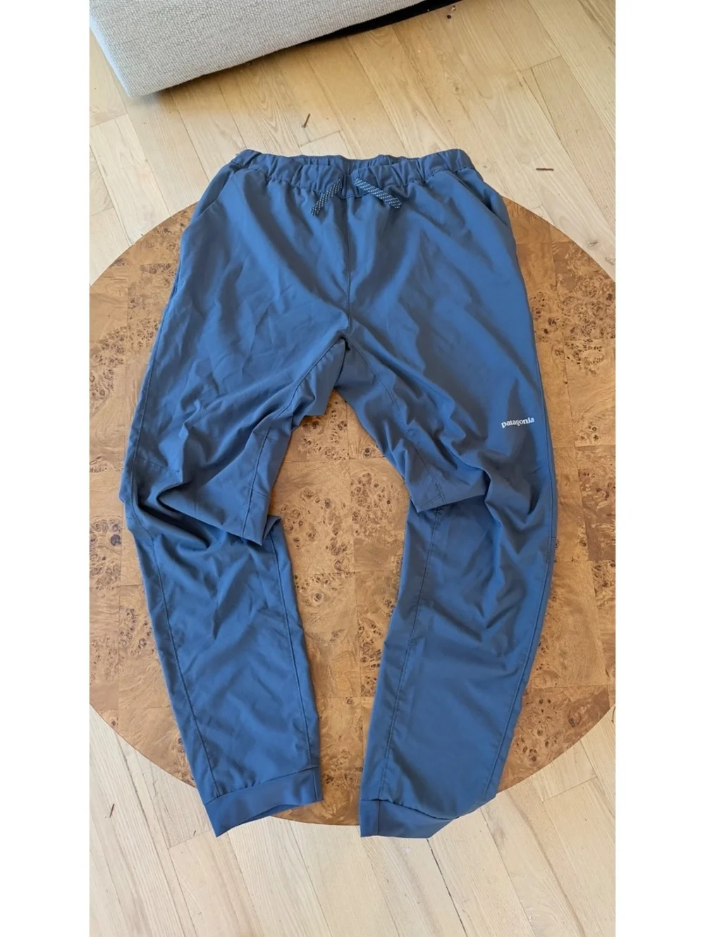 Patagonia Terrebonne Lightweight Blue joggers with Elastic Waist